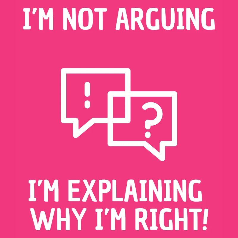 I explain why I'm right
