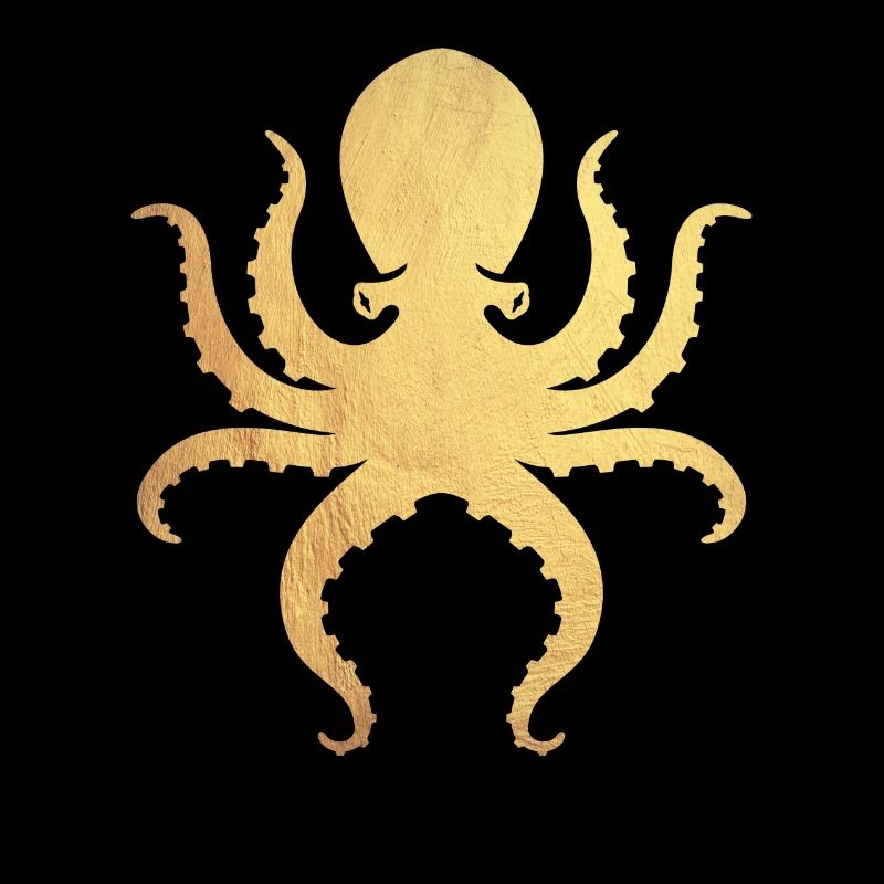 gold octopus