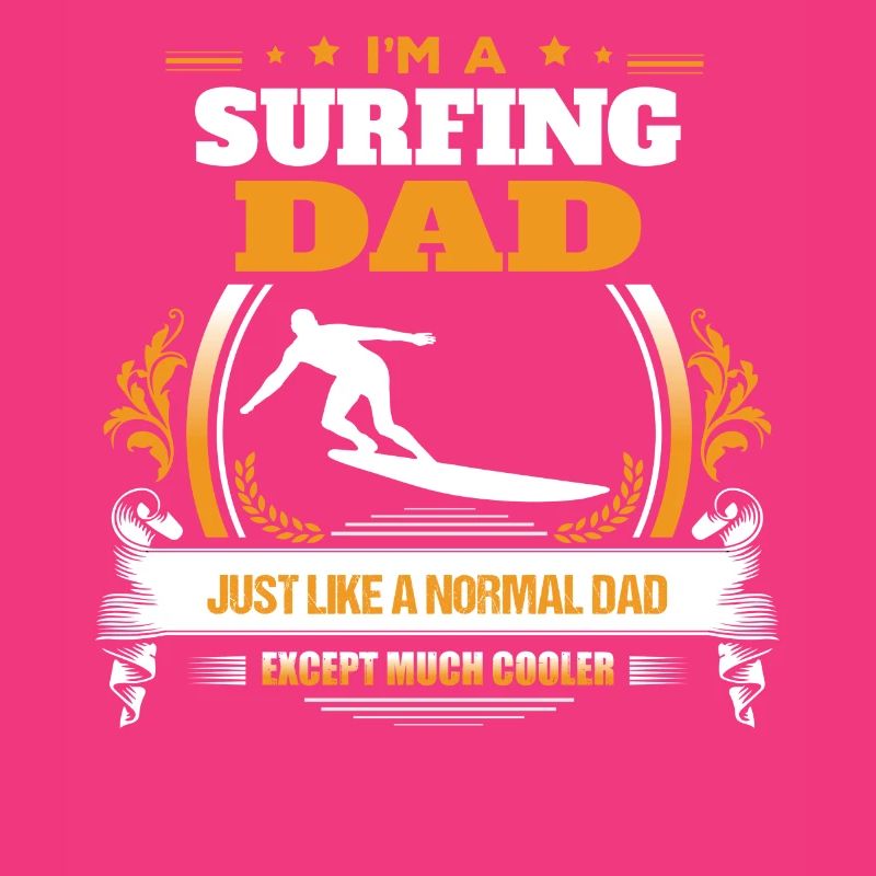 Surfender Vati-Hemd-Geschenk-Idee