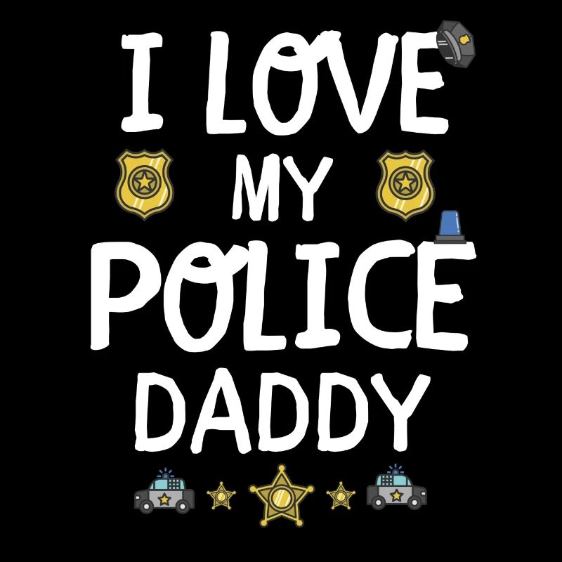 Police daddy daddy officer policeman gift
