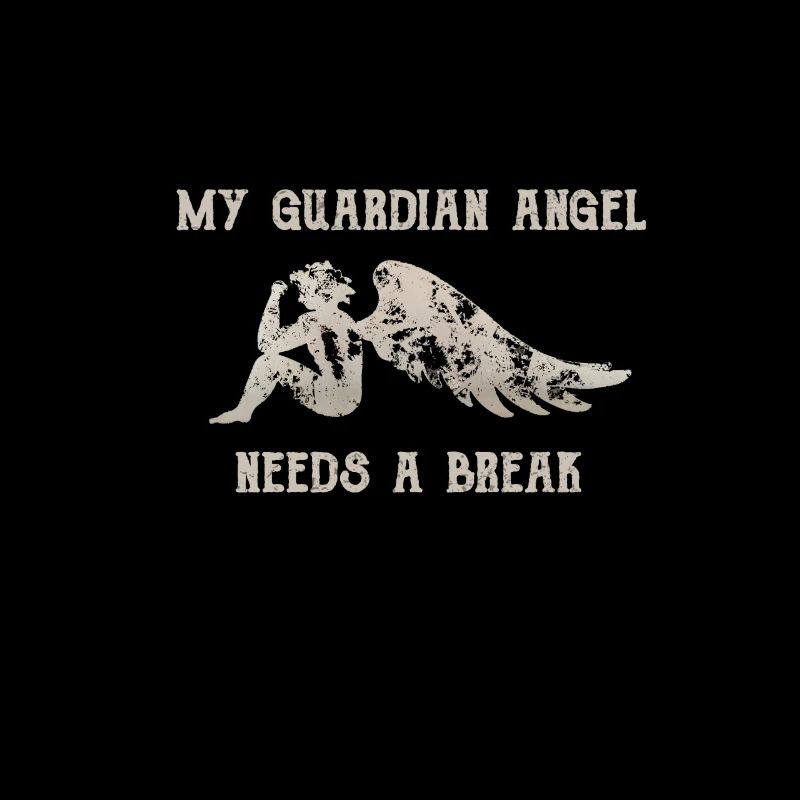 Mein Schutzengel braucht eine Pause.