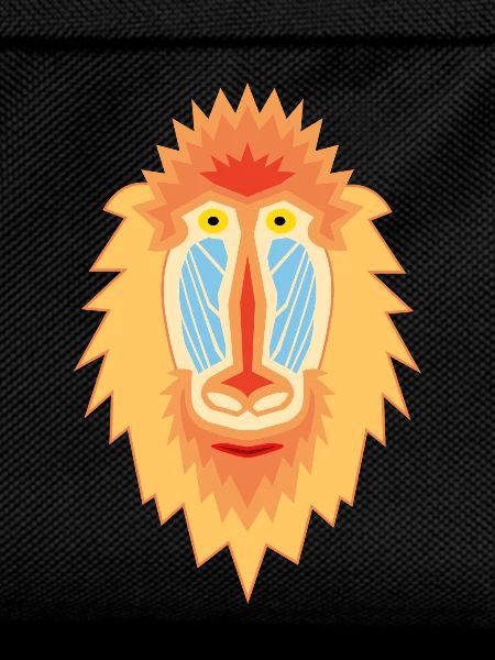 Mandrill Geometric