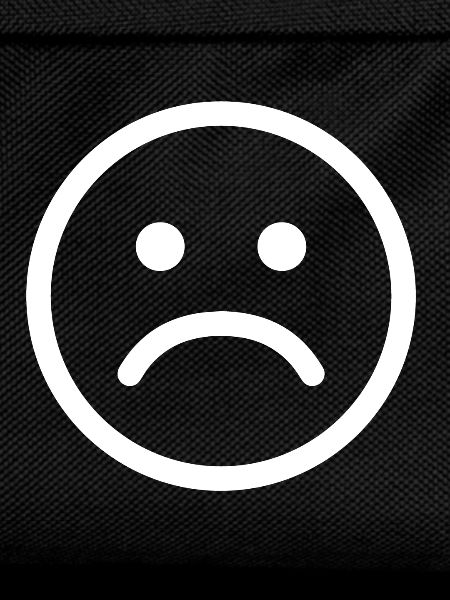 Sad unhappy sad smiley