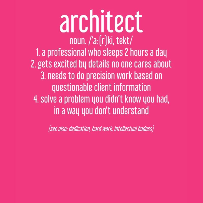 ARCHITECT - ARCHITECT - BUILDING - DRAWING