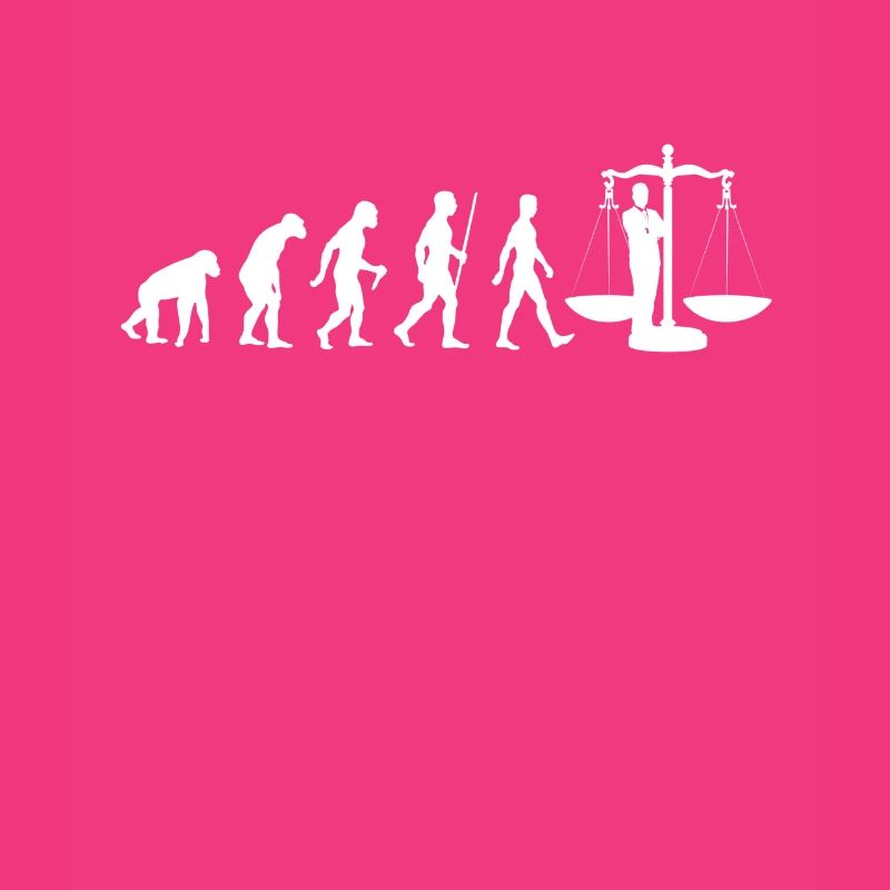 Anwalt Evolution Anwältin Geschenk