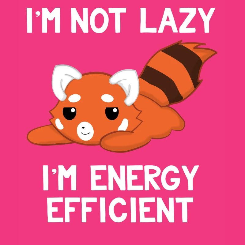 Red Panda - Energy Efficient - Environment - Lazy