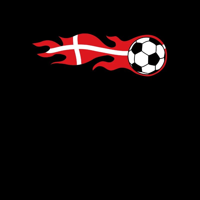 Football Danemark Danemark Drapeau danois Drapeau Fan
