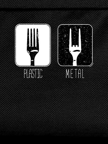 Plastic Metal Fork