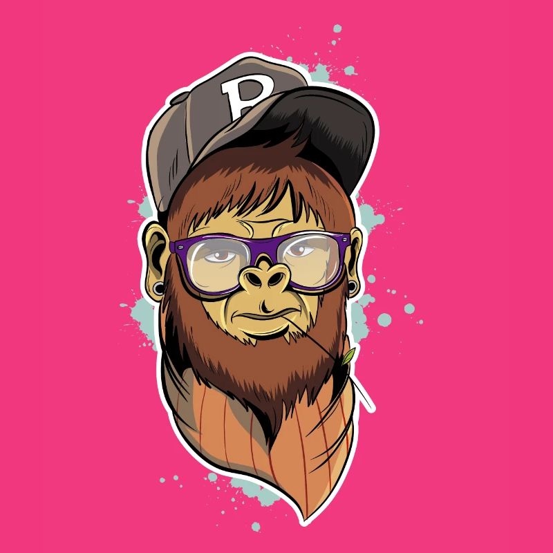 Hipster Monkey