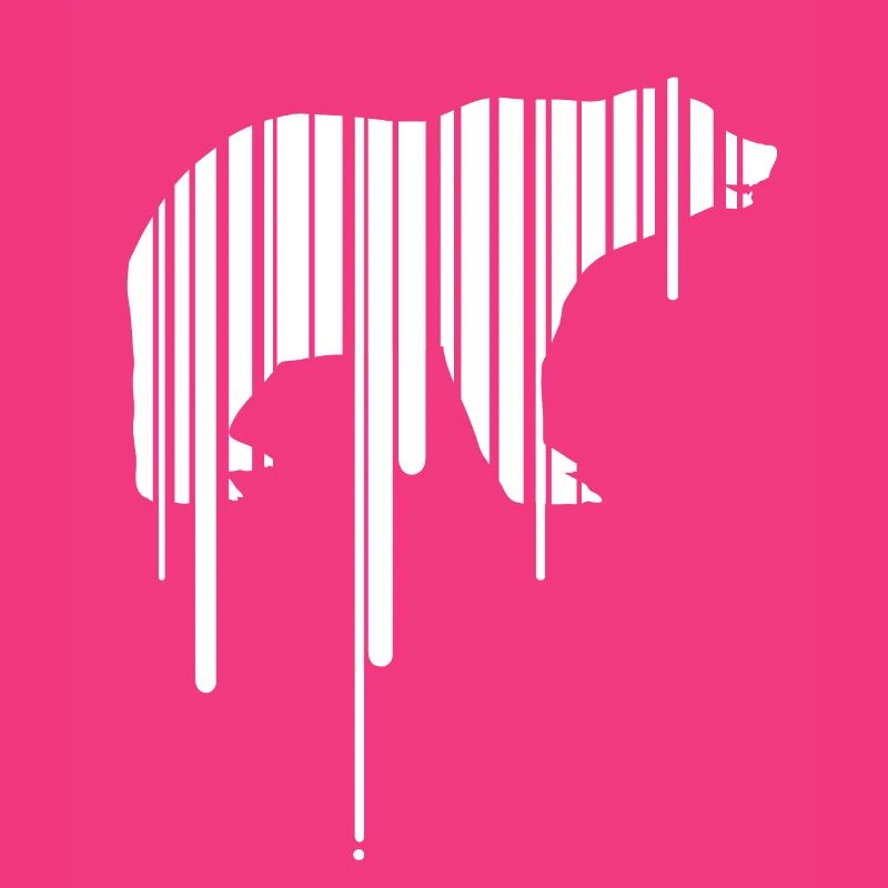 polar bear earth barcode save planet climate demo CO2