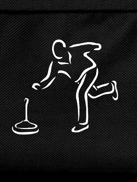 Stick shooting curling