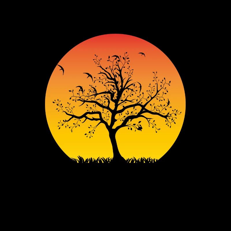 Baum Sonnenuntergang