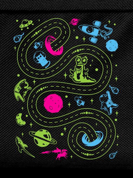 Outer Space Car Track Kids