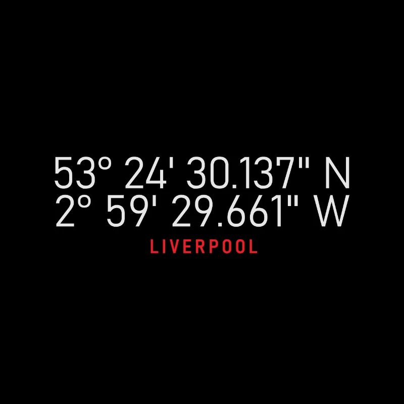 Coordonnées de Liverpool Emblème