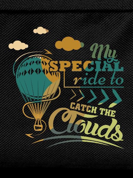 Hot air balloon saying