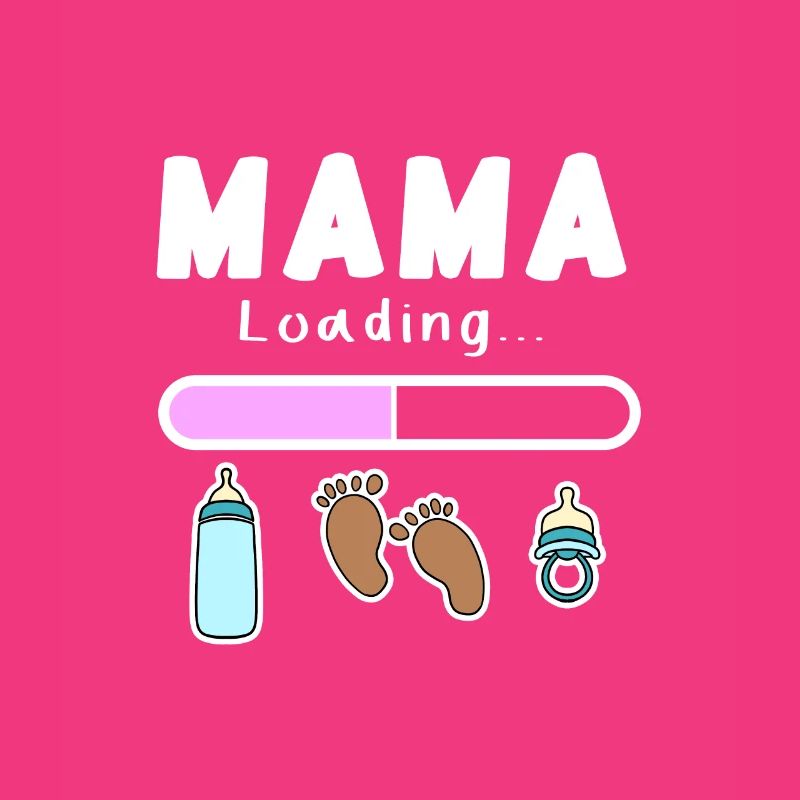 werdende Mutter - Mama wird geladen