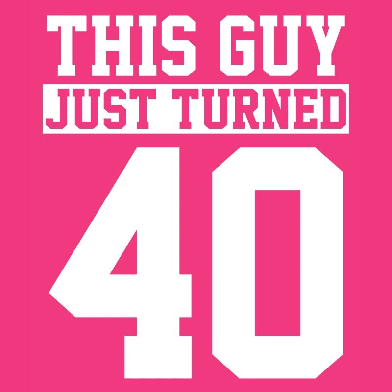 40. Geburtstag Vierzig Geburtstag