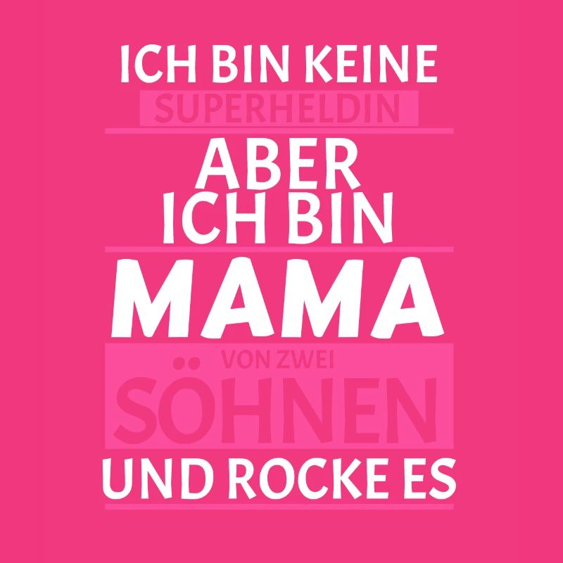 Mama von zwei Söhnen
