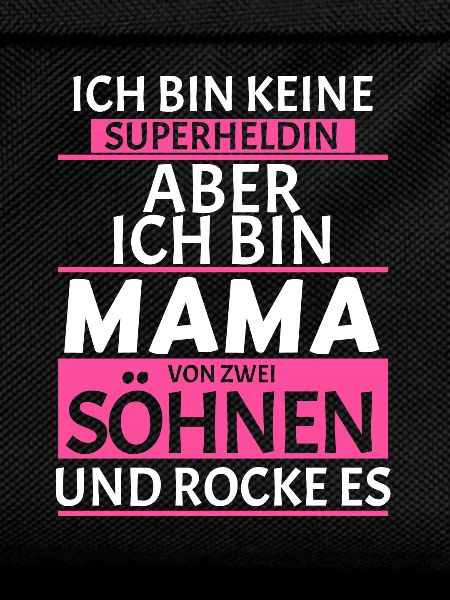 Mama von zwei Söhnen
