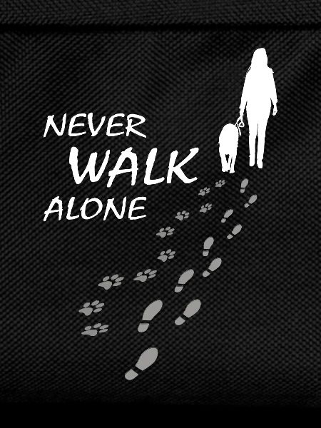 Hund - NEVER WALK ALONE, Gassi