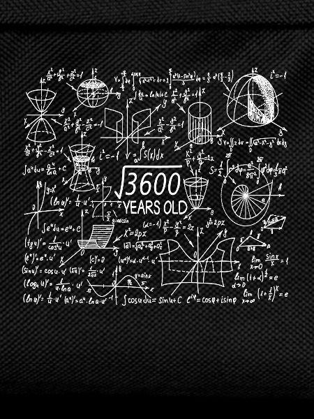 60th Birthday Math Mathematician