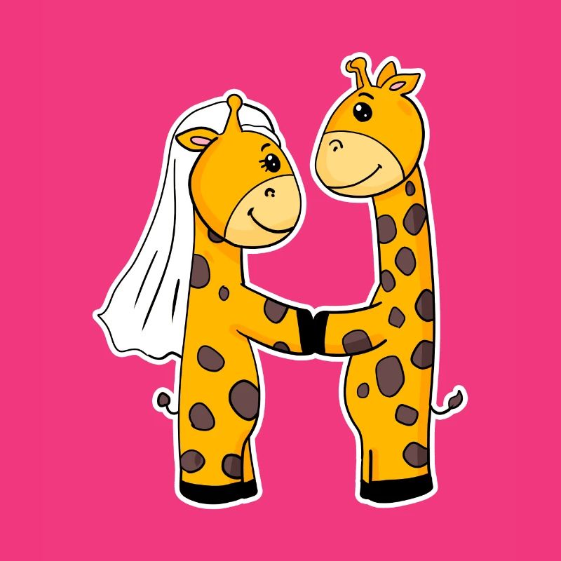 Married giraffes