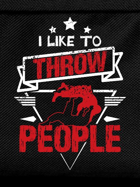 Judo throw people