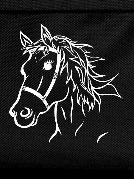 Pferdekopf illustration Pferd
