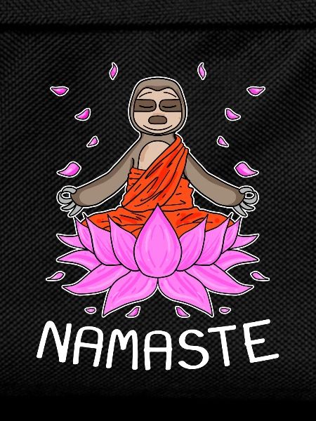 Yoga Namaste Sloth