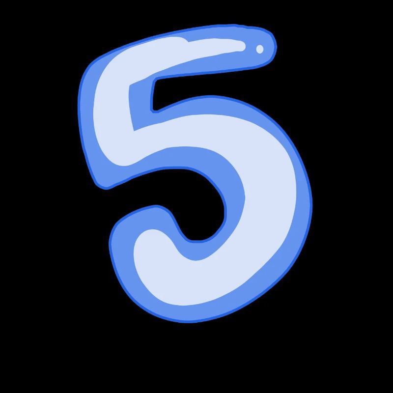 5 Blue