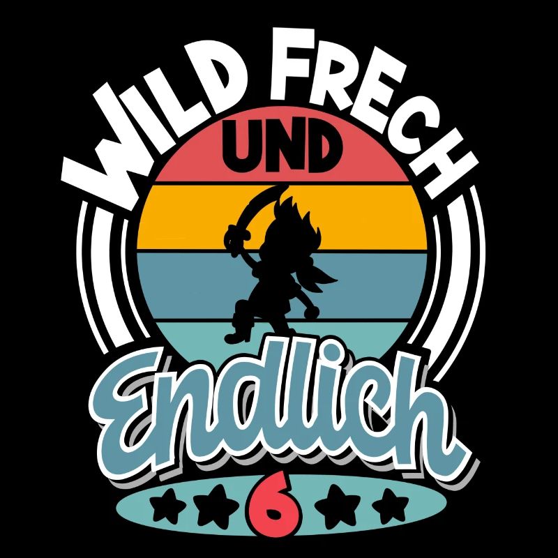 Pirat 6. Geburtstag Kinder
