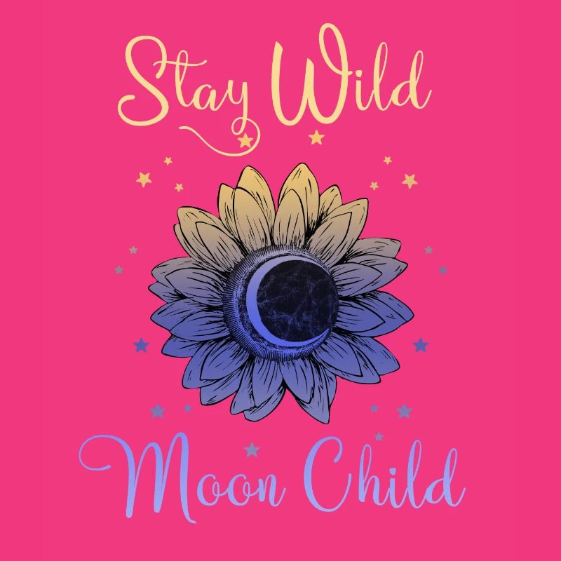 Stay Wild Moon Child Boho Graphics