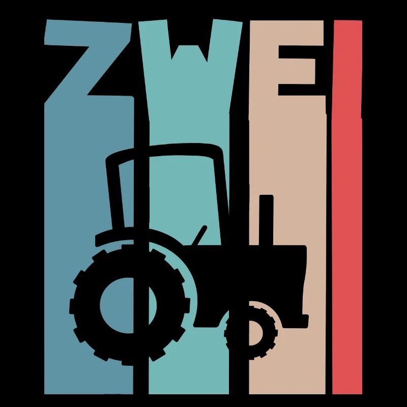 2. Jahre Kinder Traktor