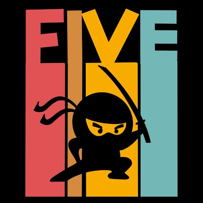 Ninja 5. Geburtstag Kinder