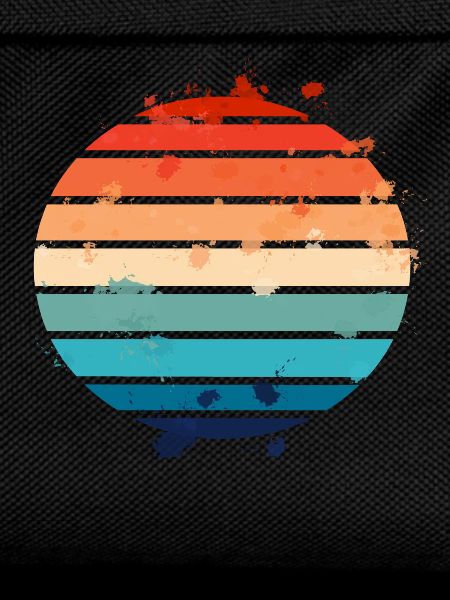 Splatter Retro Sunset