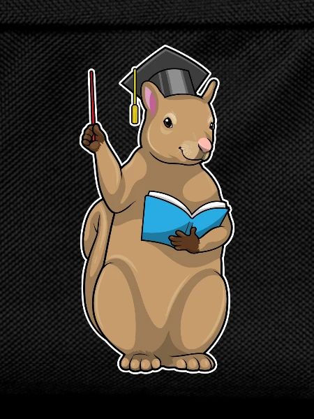 Squirrel Teacher Book School
