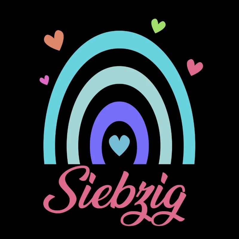 70. Geburtstag Regenbogen