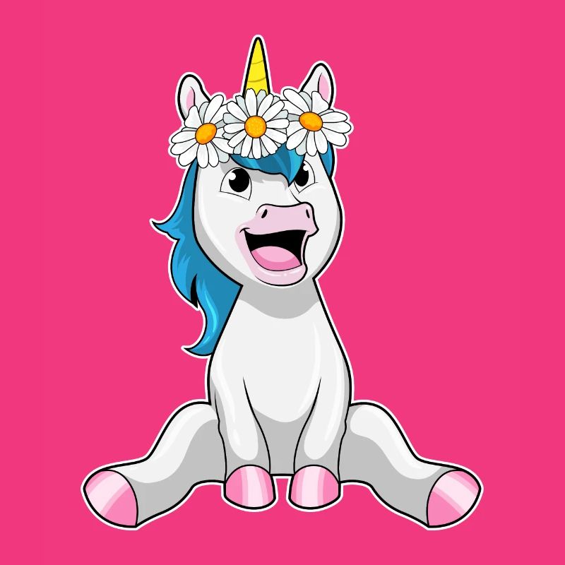 Einhorn Gänseblümchen