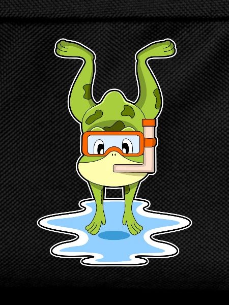 Frog Diver Snorkel Diving