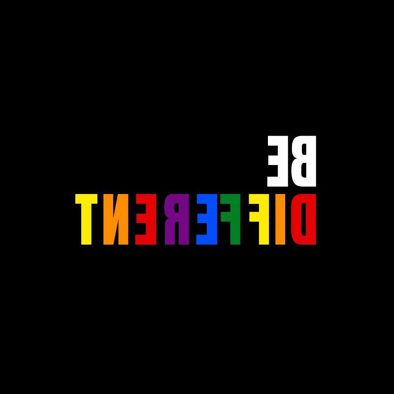 BE DIFFERENT - LGBTQI Gay Lesbian CSD Pride