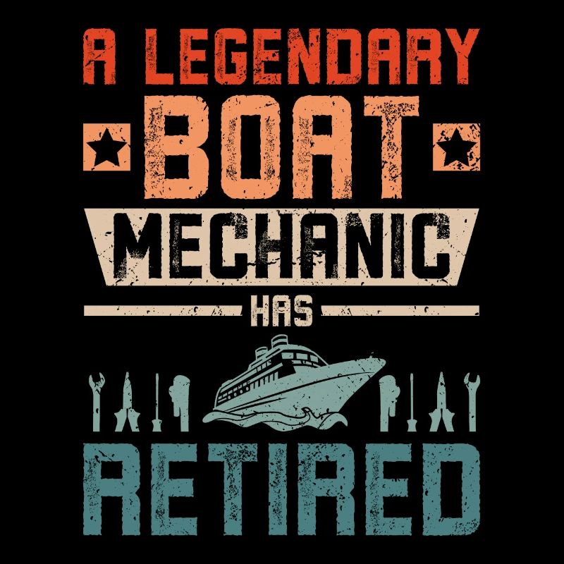 A legendary boat mechanic has retired