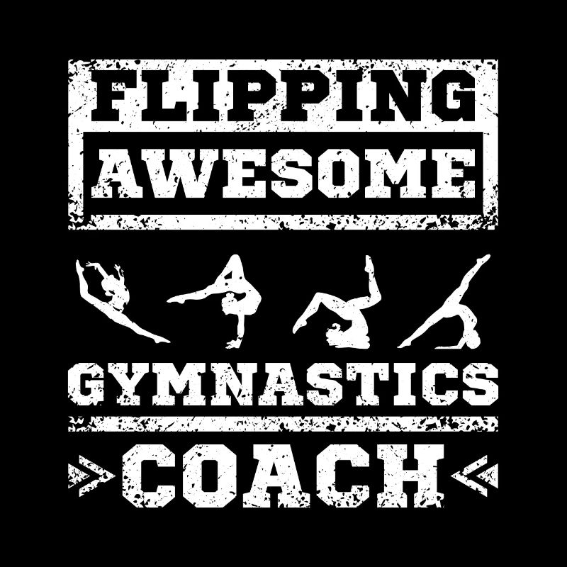 Flipping awesom gymnastics coach