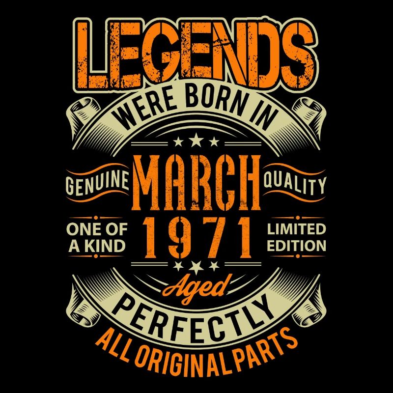1971 Mars Anniversaire Légende