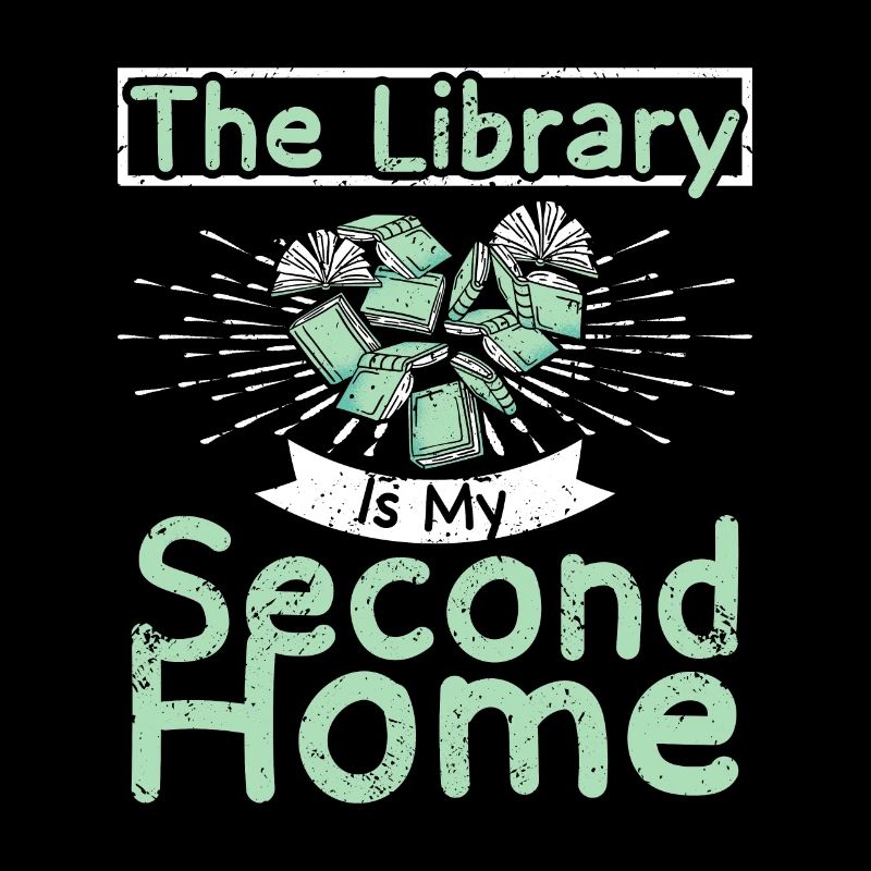 La bibliothèque est ma deuxième maison