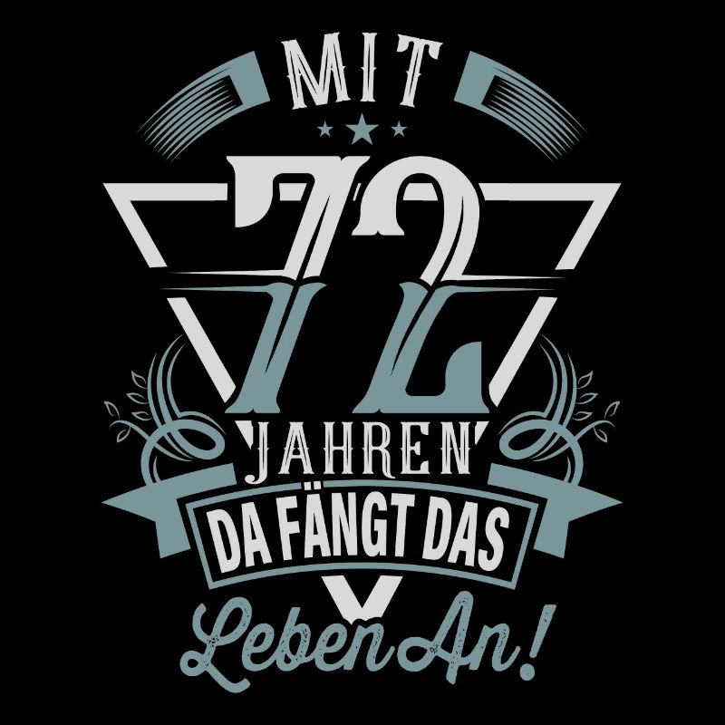 72. Geburtstag Da Fängt Das Leben An