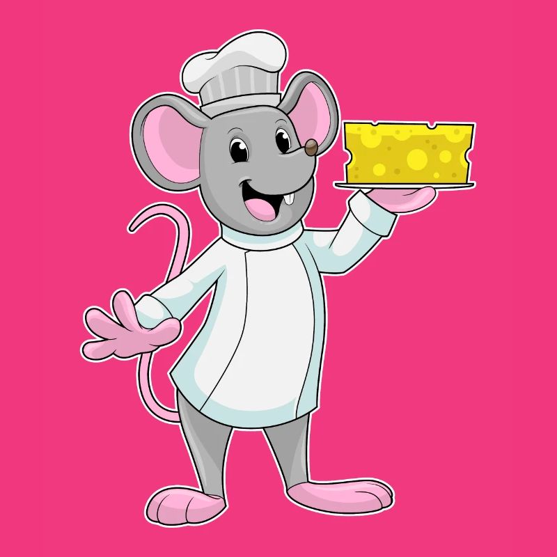 Mouse Cook Cheese Cooking