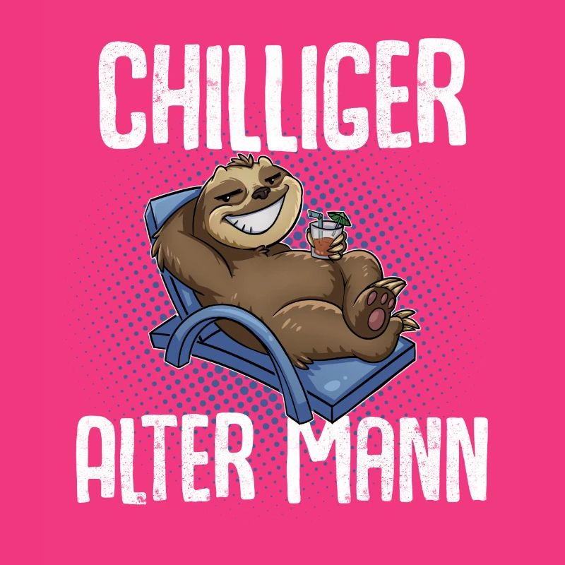 Chilliger Alter Mann Opa