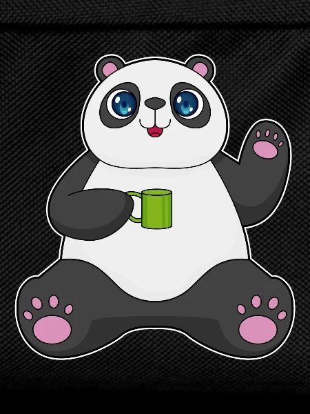 Panda Becher