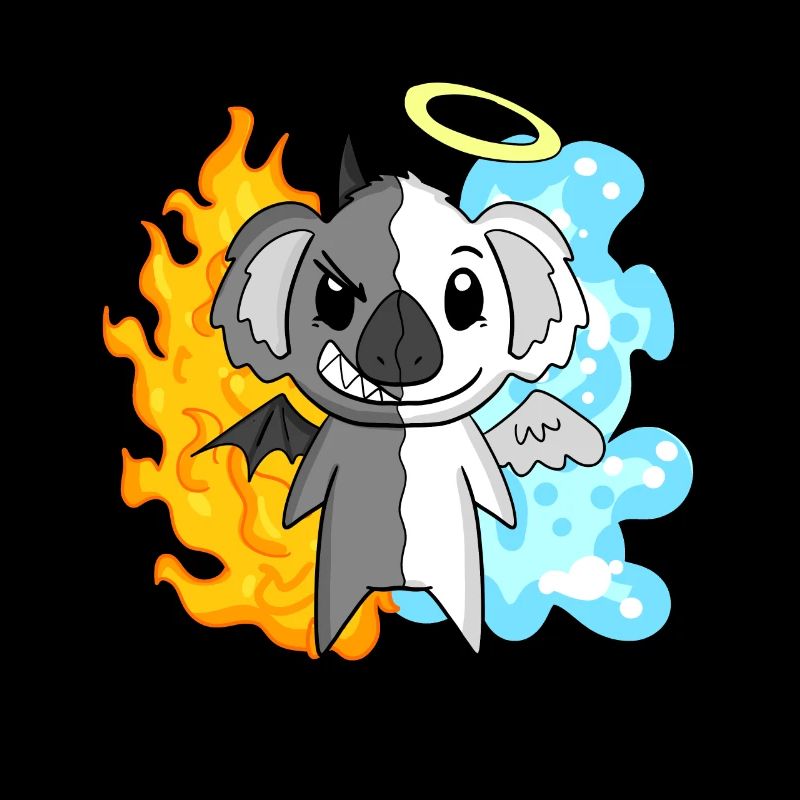 Koala - Engel und Teufel