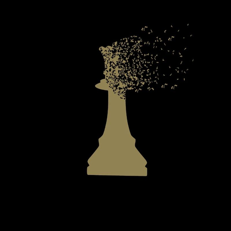 Chess queen king dispersion